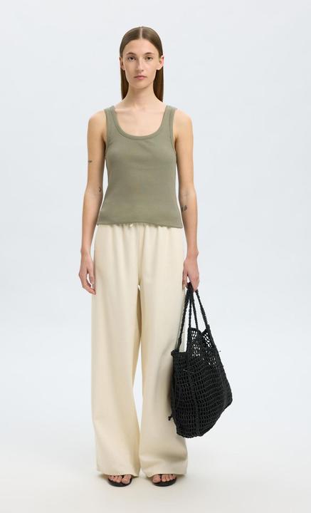 Produktbild Selected Femme Rippmuster Baumwoll Tanktop (M)