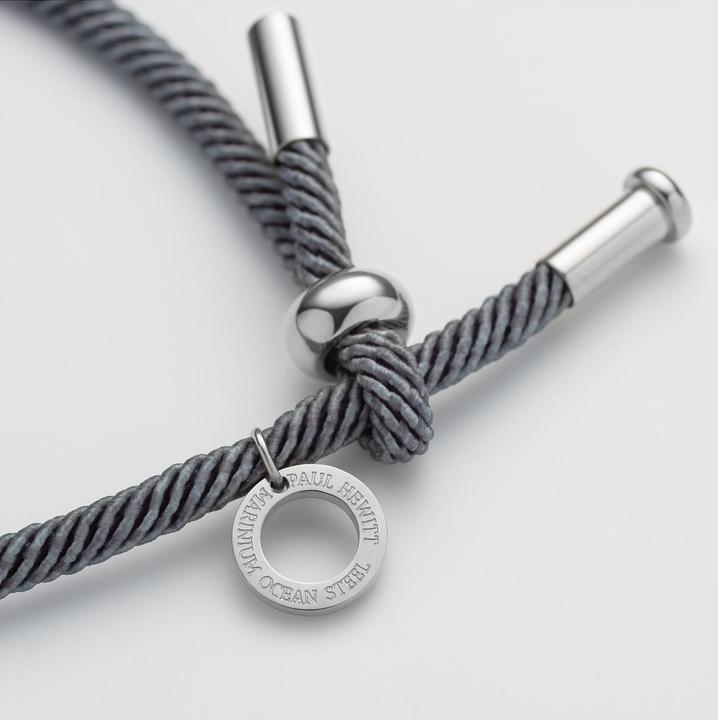 Actual product image Paul Hewitt Armband Vitamin Sea (25 cm, Stainless steel, Recycled, Perlon/Nylon)