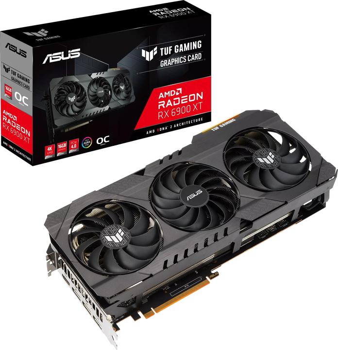 Actual product image ASUS TUF GAMING Radeon RX 6900 XT OC Edition (16 GB)