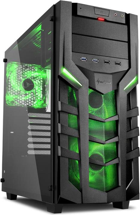 Immagine prodotto Sharkoon DG7000-G VERDE (ATX)