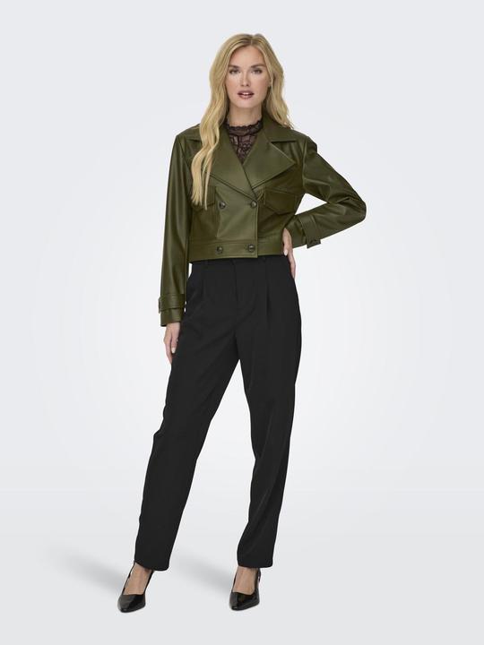 Image du produit Only Fly-Away col veste en cuir synthétique (XS)
