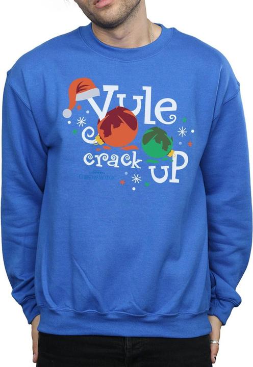Immagine prodotto National Lampoon´s Vacation National Lampoon's Christmas Vacation Yule Crack Up Felpa Uomo (S)