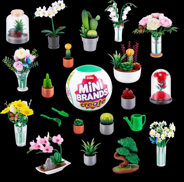 Zuru Mini Brands - Create Garden - Série 1 - Boule surprise