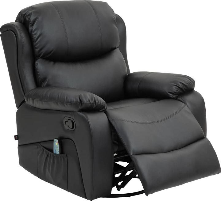 Immagine prodotto Swisshandel24 Poltrona relax funzione massaggio funzione reclinazione elettrica funzione riscaldamento sistema di