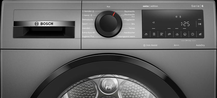Produktbild Bosch Hausgeräte WQG2330RCH (8 kg, Rechts, CH-Stecker)