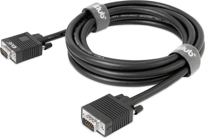 Produktbild Club 3D Club3D Kabel VGA > VGA St/St (3 m, VGA)