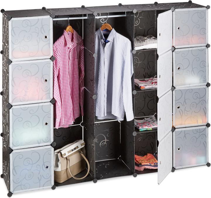 Actual product image Relaxdays Plug-in system (145 x 36.5 x 180 cm)