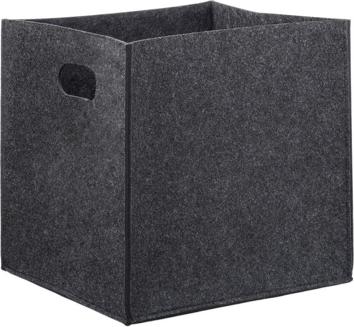 Productafbeelding Relaxdays Mandje van vilt (30 x 30 x 30 cm, 23 l)