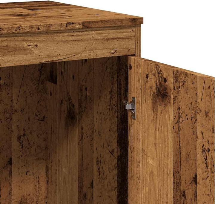 Image du produit VidaXL Schreibtisch Bürotisch Computertisch Arbeitstisch Tisch Altholz-Optik (100 x 50 x 76 cm)