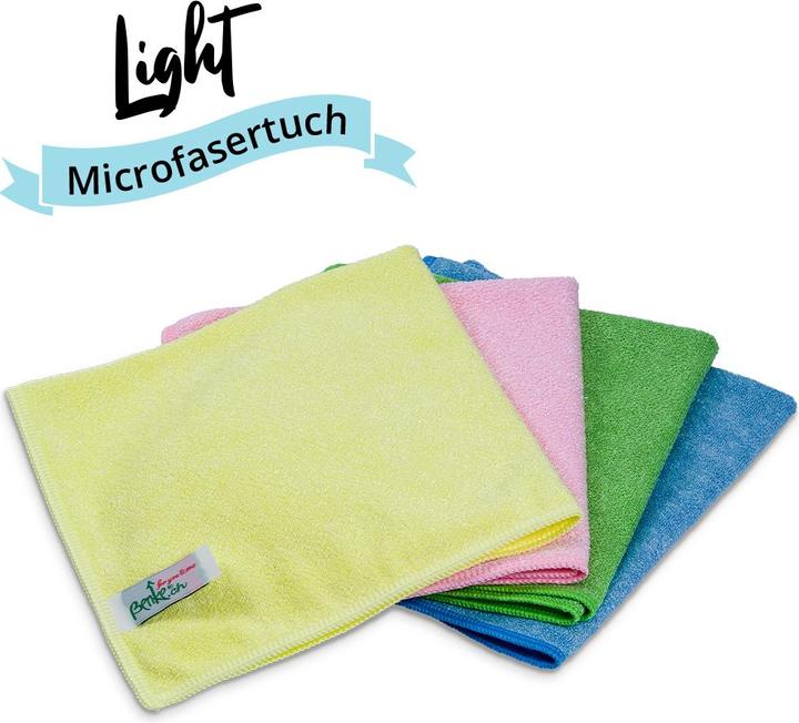 Actual product image Benke Universal cloth microfibre LIGHT - Pink (10 pcs.)