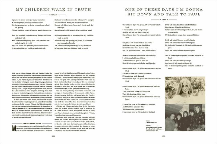 Produktbild The Life in Lyrics (Deutsch, Johnny Cash, 2023)