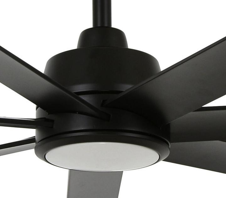 Actual product image Beacon DC ceiling fan Atlanta black with LED