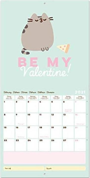 Produktbild Pusheen Ein Kalender für die tägliche Planung in der Foodie-Kollektion (30 x 30 cm)