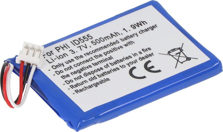 Image du produit Philips Akku ID555, ID5551B/38, ID5552B/38