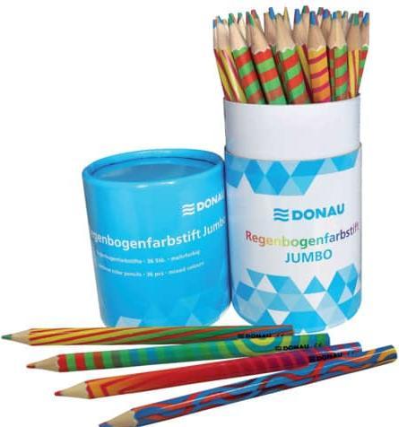 Produktbild Donau Regenbogenfarbstift mehrfarbig (Mehrfarbig)