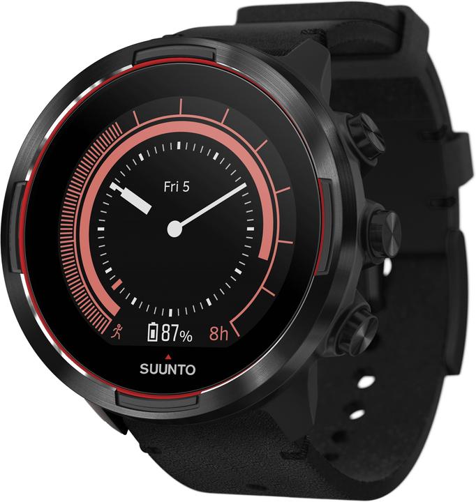 Image du produit Suunto Gift Box 9 Baro Red avec bracelet en cuir supplémentaire (50 mm)