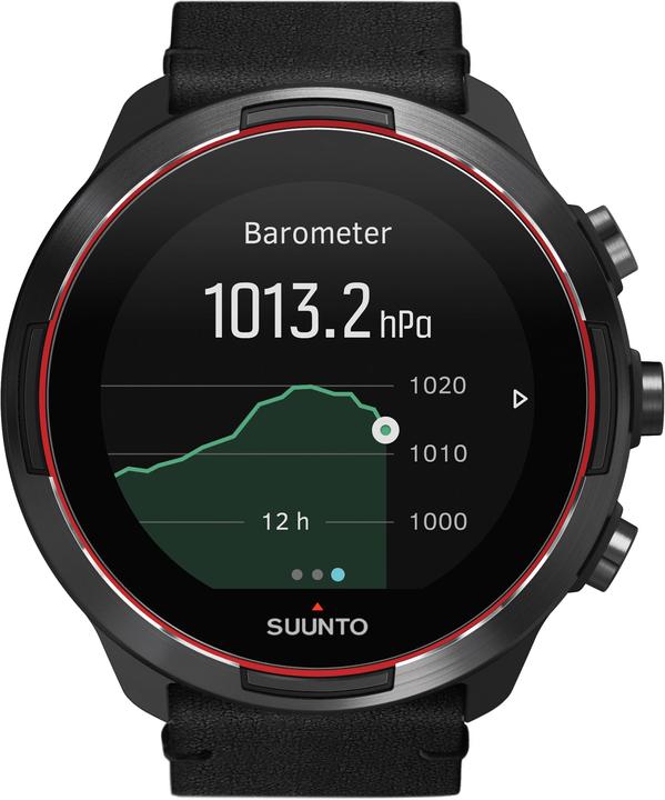 Image du produit Suunto Gift Box 9 Baro Red avec bracelet en cuir supplémentaire (50 mm)