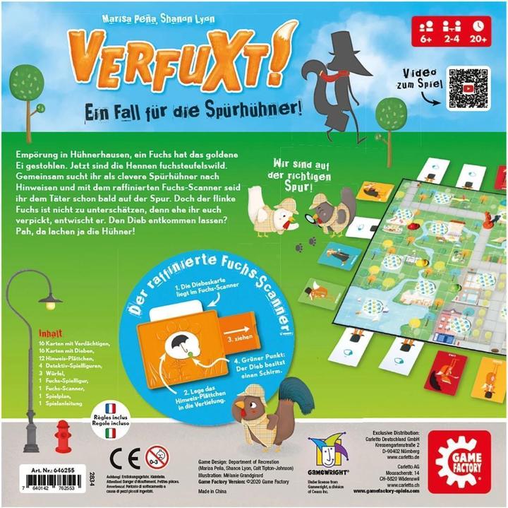 Produktbild Game Factory Verfuxt! (Deutsch, Französisch, Englisch)