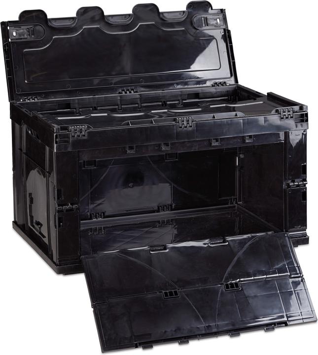 Actual product image Relaxdays Lidded Folding Storage Box (58.5 x 39.5 x 32.5 cm, 60 l)