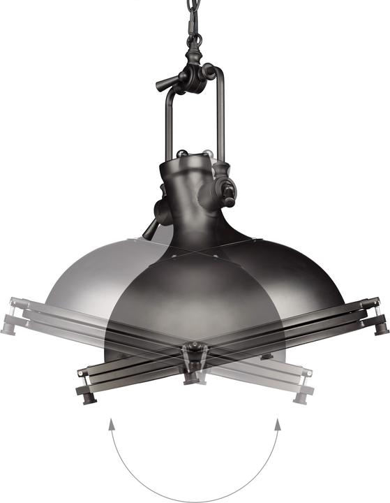 Immagine prodotto Relaxdays Lampadario industrial dal design retro (E27)