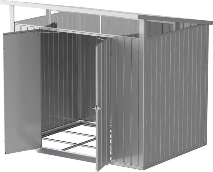 Produktbild Tepro Gerätehaus Palladium 8x6, silber