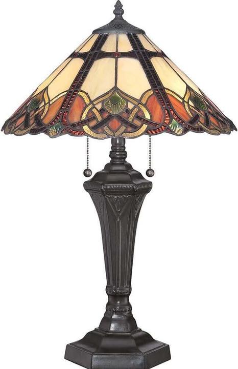 Image du produit Elstead Lighting Cambridge Lampe de table E27 double bronze vintage (E27)
