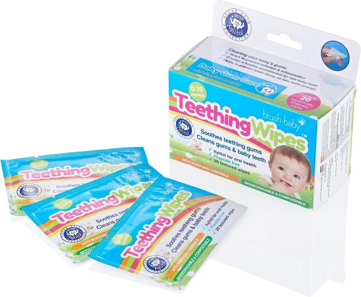 Actual product image Brush-Baby Teething cloths (1 x)