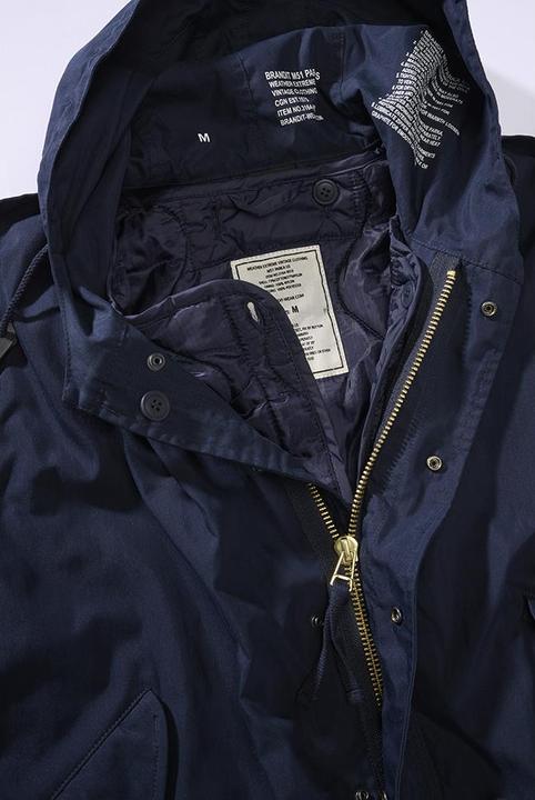 Actual product image Brandit M51 US Parka size XXL colour Navy (XXL)