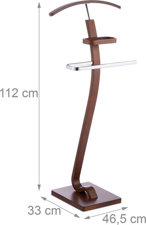Relaxdays Indossatore porta abiti
