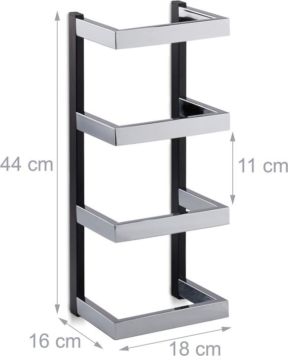 Actual product image Relaxdays Designer Towel Rack