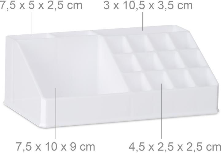 Actual product image Relaxdays Cosmetic Organiser with 6 Drawers