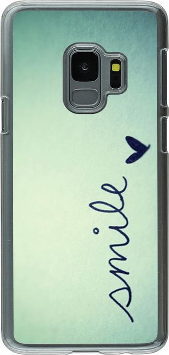 Actual product image PhoneLook Sleeve transparent Smile (Samsung Galaxy S9)