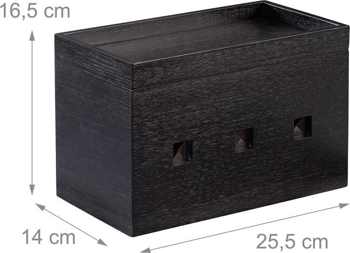 Produktbild Relaxdays Kabelbox
