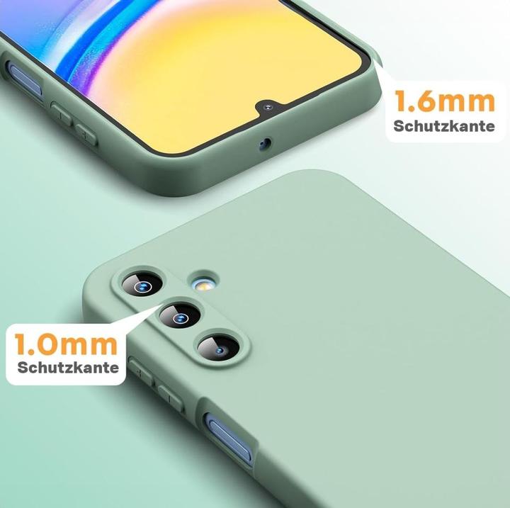 Produktbild Screenguard Samsung Galaxy A15 5G Liquid Silicone Case Hülle (Samsung Galaxy A15 5G)