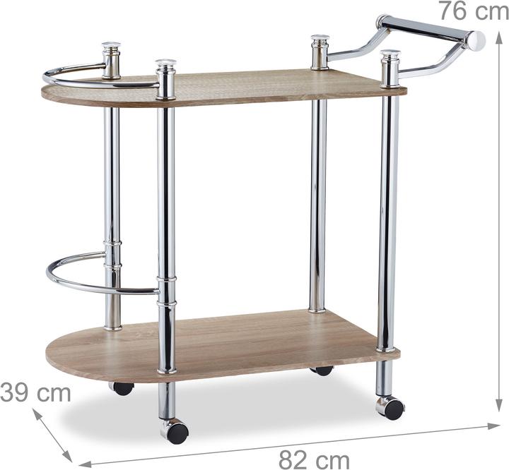 Produktbild Relaxdays Servierwagen