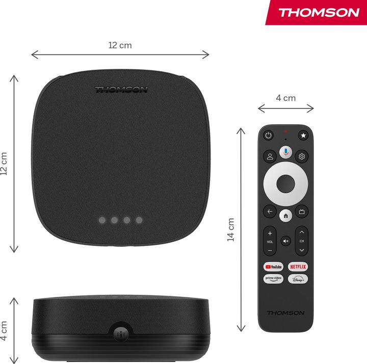 Actual product image Thomson Streaming Box Plus 270 (32 GB, Android 12)