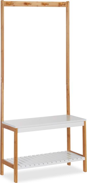 Immagine prodotto Relaxdays Appendiabiti con scaffale per scarpe