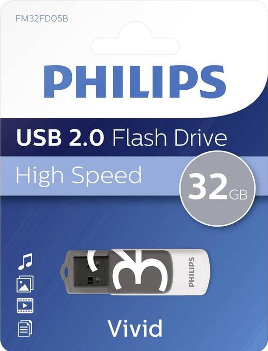 Produktbild Philips Vivid Edition (32 GB, USB-A, USB 2.0)