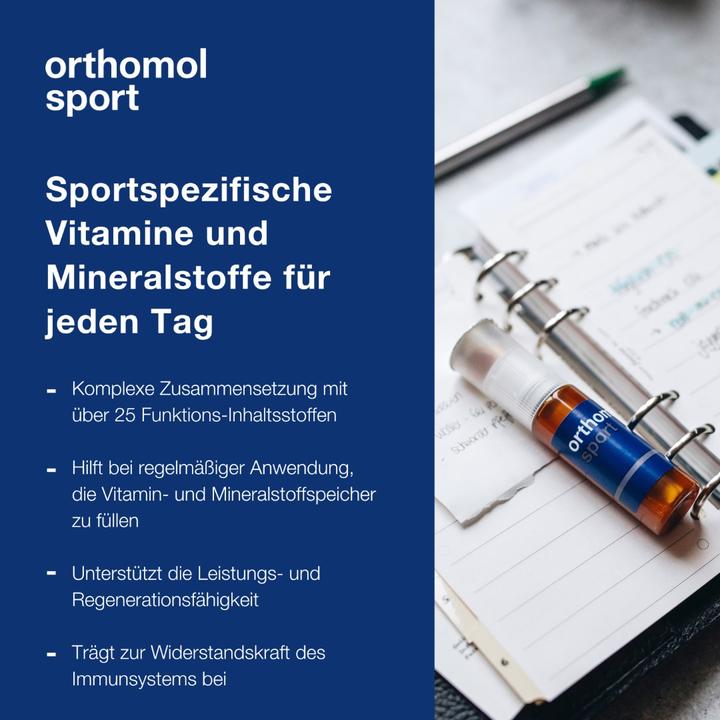 Produktbild Pharma Medica orthomol sport Trinkfläschchen/Tabletten/Kapseln, 30 St. Portionen (30 Stück, Tabletten, Kapseln)