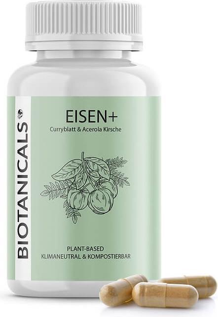 Produktbild Biotanicals Eisen+ 120 Kapseln (120 Stück, Kapseln, 85 g)