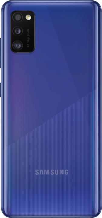 Actual product image Samsung Galaxy A41 EU (64 GB, Blue, 6.10", Dual SIM, 48 Mpx, 4G)