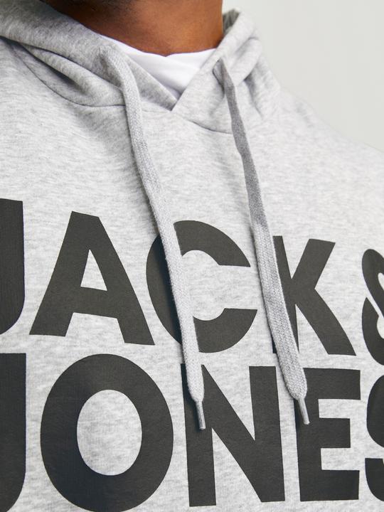 Immagine prodotto Jack & Jones Felpa con cappuccio Basic Logo Plus Size (XL, 3XL)
