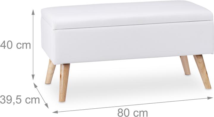 Produktbild Relaxdays Sitzbank (80 cm)