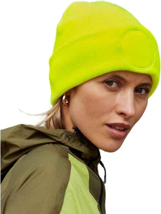Produktbild Beechfield Runder Patch Beanie