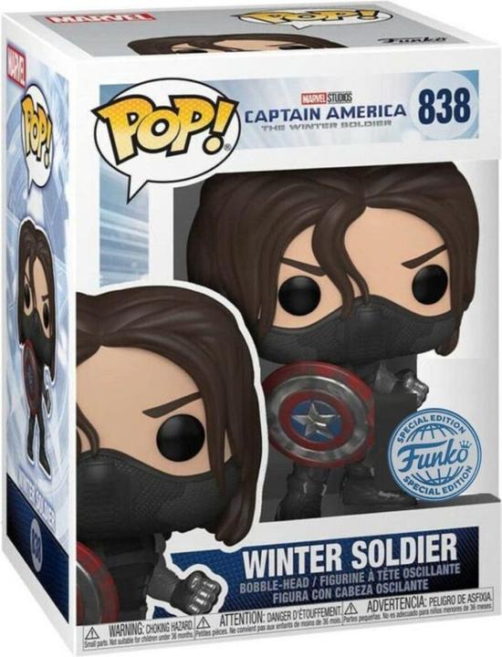 Produktbild Funko POP! Marvel Captain America : Le Soldat de l'Hiver - Winter Soldier Exclusive