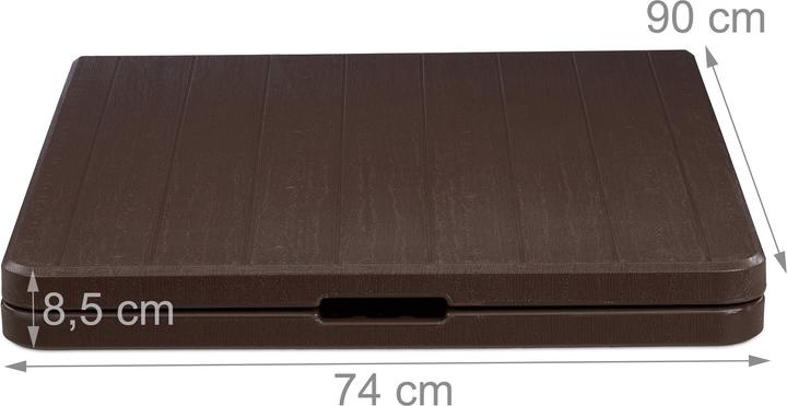 Image du produit Relaxdays Table de jardin (180 cm)