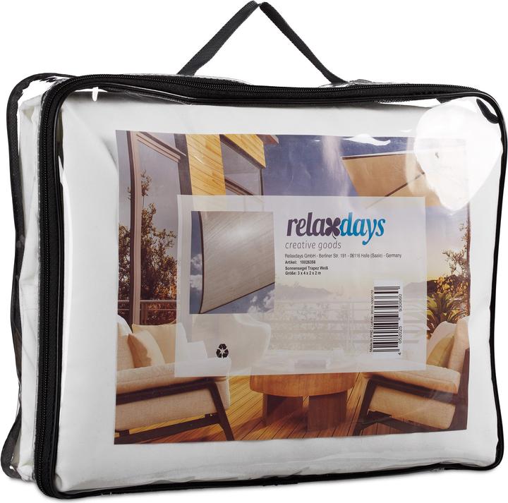 Productafbeelding Relaxdays Luifel (400 x 300 x 0,5 cm)