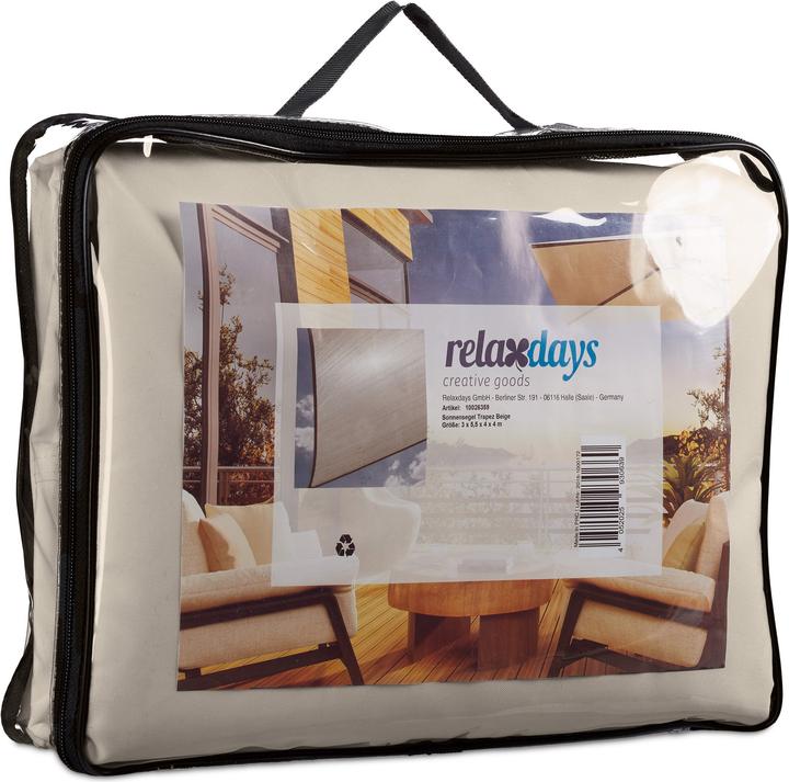 Productafbeelding Relaxdays Luifel (550 x 400 x 0,5 cm)