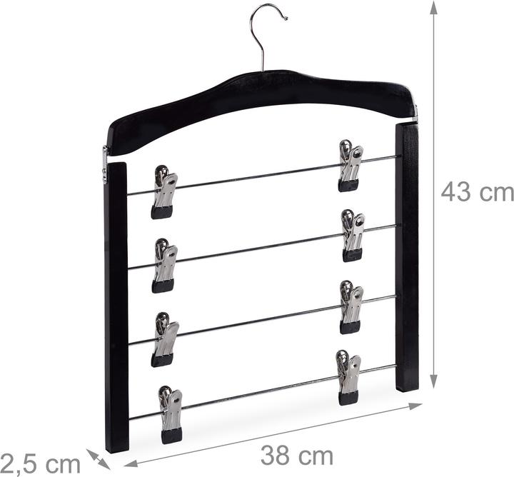 Actual product image Relaxdays Multi Skirt Hanger Set of 3 (3 x)