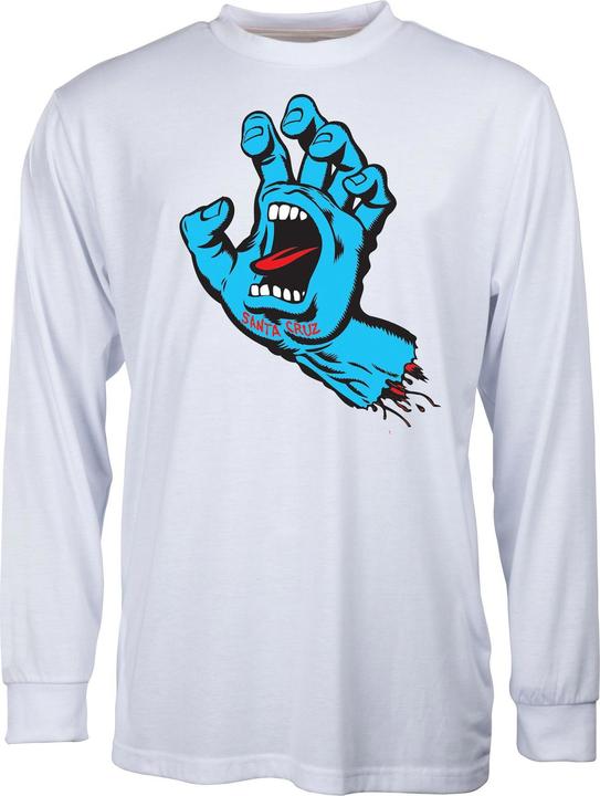 Actual product image Santa Cruz Screaming Hand L/S Tea (M)